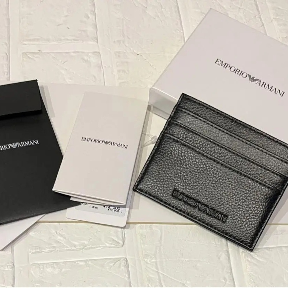 Emporio Armani Leather Cardholder - Picture 3 of 5